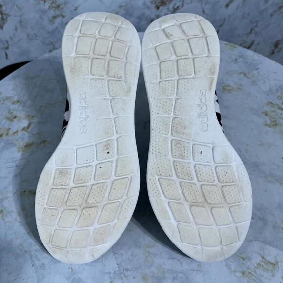 Adidas Puremotion Adapt Womens Sz 7.5 Running Shoes Black White Athletic Sneaker - Picture 8 of 11